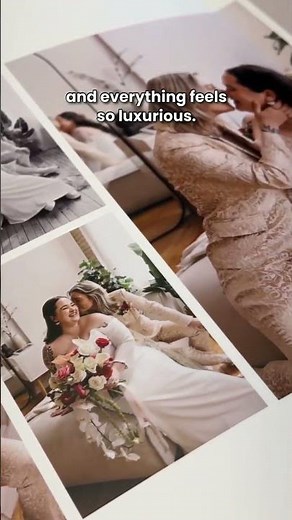 Retro Wedding Photo Album Design: Brenna & Robyn's Custom Layout | #pikperfect