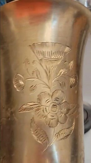 How to clean tarnished brass or copper.