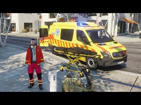 Realistic EMS system in GTA V – bleeding scenario (MedicSystem 0.4.2)