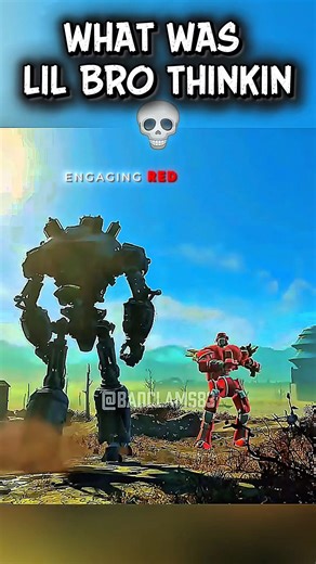 Liberty Prime's Most Brutal Moment in Fallout 4 #fallout4 #shorts