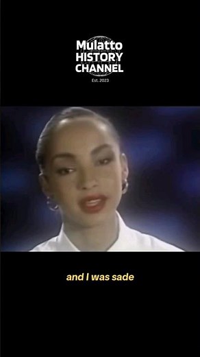 Sade Explains The Meaning of Her Name 🎶💃🏼 #shorts #mulatta #sade #music #jazz #england #icon #pop