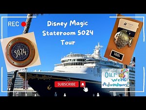 Disney Magic Stateroom 5024 Tour (Disney Cruise Line Secret Porthole Room)