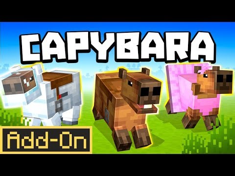 Capybara Add-On | Minecraft Marketplace | Showcase