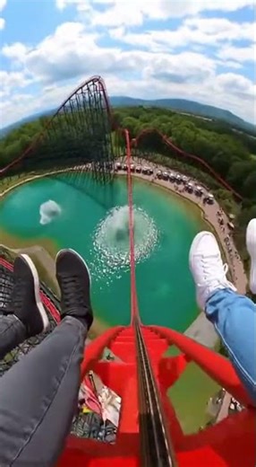 The moment right before the drop… 🎢 #funny #rollercoaster #comedy