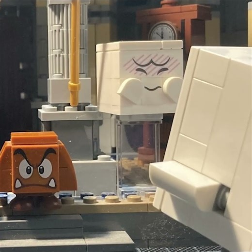 Captain Toad Stop Motion #nintendo #supermario #legomario #legostopmotion #stopmotion #memes #office