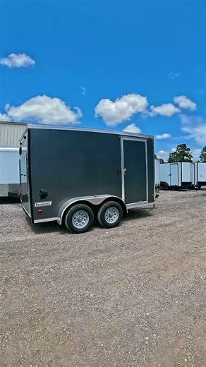 2027 HAULMARK 6X12 TANDEM ENCLOSED CARGO TRAILER TRANSPORT