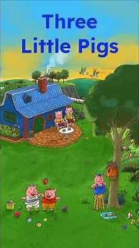 The Three Little Pigs | animated tales for kids