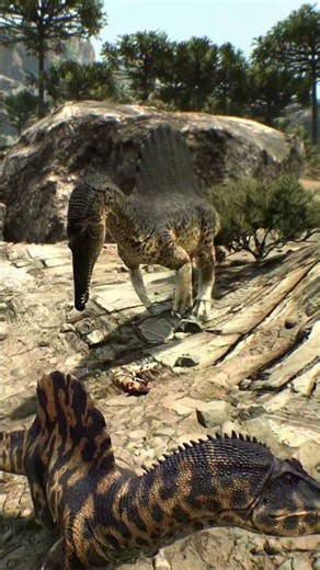 SPINOSAURUS DESTAPA MADRIGUERA DE MAMIFERO 📖🖍️ / PATH OF TITANS 🌴(ESPINOSAURIO) #xbox #dinosaur