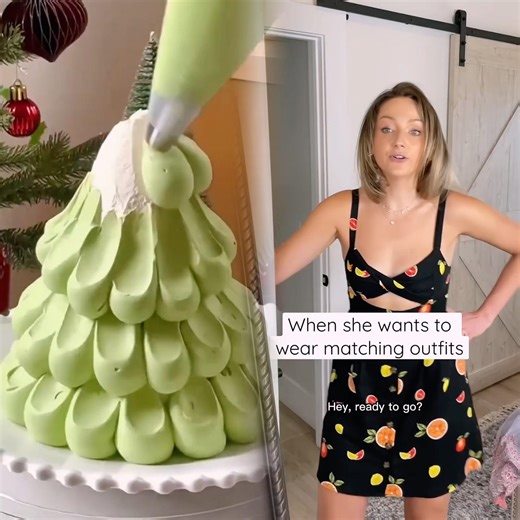 "When she wants to wear matching outfits #comedy #couples