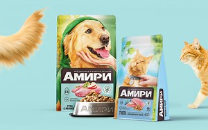 Packaging and logo design for a pet food brand - Getbrand - brand thinking
