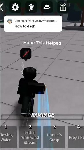 How To Dash | The Strongest Battlegrounds TSB