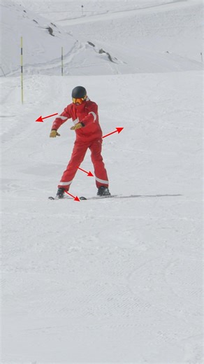 EASY WAY TO IMPROVE YOUR TURN ⛷️ FROM PIZZA TO PARALLEL ⛷️ 🏋️‍♀️ #skiing #ski #drill #winter #snow