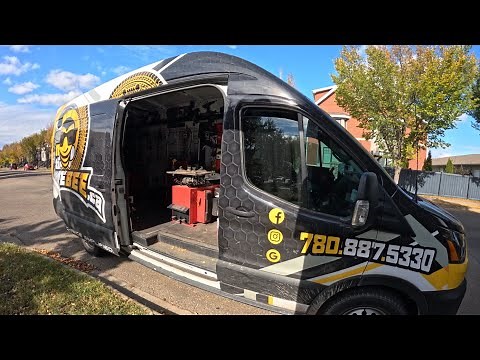 Inside My Mobile Tire Shop Van. Full Setup tour