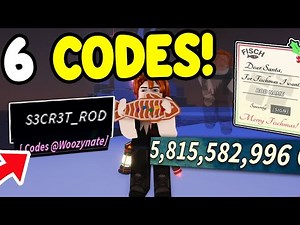⚠️SECRET⚠️ ALL WORKING CODES For Fisch December 2025 - Roblox Fisch Codes 2025