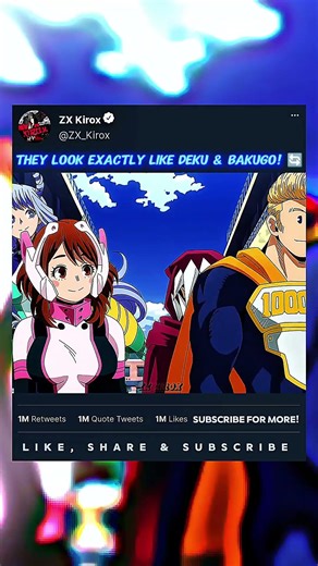 Is this Deku and Bakugo's child? #MyHeroAcademia #MHAEnding #Deku #Bakugo #NextGen #AnimeShorts