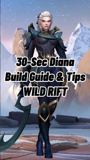 Quick Diana Build Guide and Tips | League Of Legends: Wild Rift #leagueoflegends #wildrift