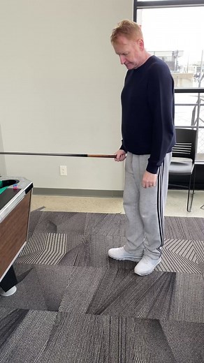 Beginner basic - How to do a proper stance #pool #pearsoncues #davepearson #trickshot #skill #billiards #pooltrickshot #fyp