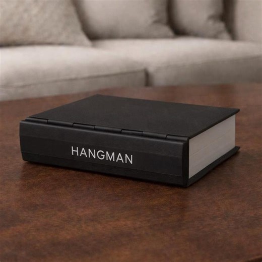 Magnetic Hangman Book Game | Foldable Travel Puzzle | 3D Printed Word Game - Etsy