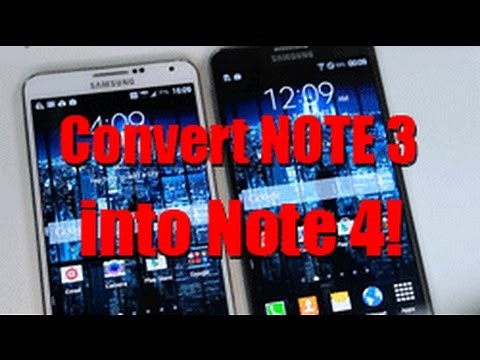 How to Convert your Note 3 into Note 4! [Note 4 Port Evolution ROM]