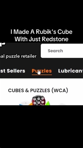 I Made A Rubik's Cube With Just Redstone