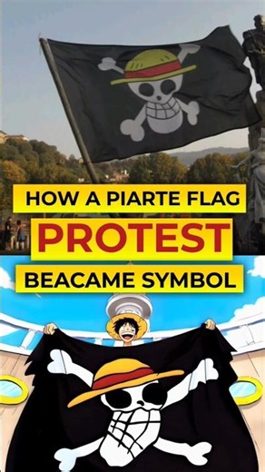 How A pirate flag became symbol of Freedom? #onepiece #anime