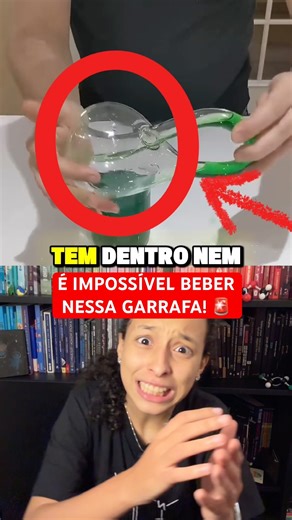 NÃO BEBA NESSA GARRAFA! #curiosidades