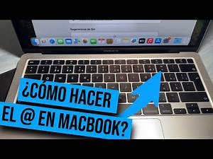 Cómo poner arroba en MacBook #macbook