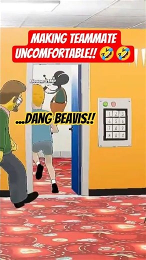 Making Beavis Uncomfortable!!🤣🤣 #funny #prank #shorts