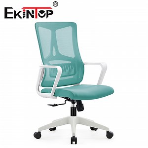 [Hot Item] Ekintop Office Furniture Swivel Blue Desk Chair Officeworks Small Office Chair
