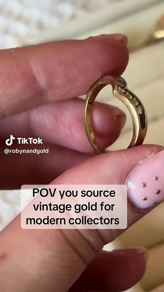 Transforming Vintage Gold into Modern Jewelry