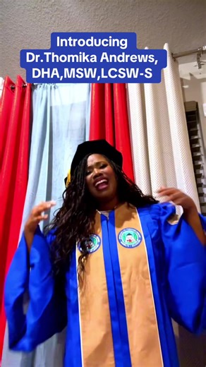 I decided to go with God’s plan, His plan is better than my own. I battled so much last year that I literally asked God to just take the wheel. God did it. It’s Dr Andrews now and all praises to the most high! If God did it for me HE will do it for you. So start that new career, get that degree, write that book, if it’s God Will He will see you through it. There is nothing nobody can stop when God has the final Say! #socialwork #healthcareadministration #LCSW #lmsw #socialworkersoftiktok