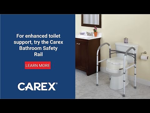 For Enhanced Toilet Safety, Try the Carex Bathroom Safety Rail
