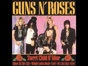 Guns n' Roses Sweet child o' mine Backing Track (with vocals)