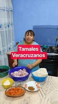 Receta de Tamales Veracruzanos #elsazondegeli #food #tamalesmexicanos