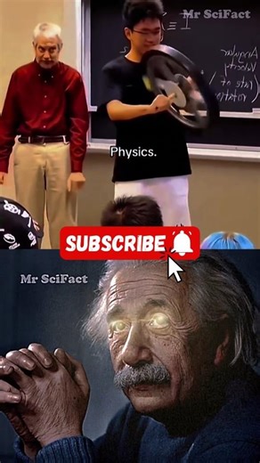 ALBERT’S PHYSICS REACTS: Gyroscope Magic in Physics Class | #viralshort #shortsfeed