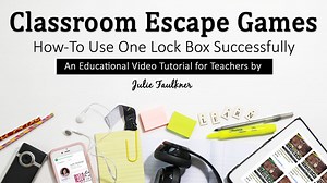 How To: Using One Lock Box for Your Classroom Escape Game, Video for Teachers