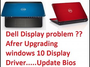 Dell n5110 r15 black screen after upgrading or installing windows 10 | Screen Blank after Display...