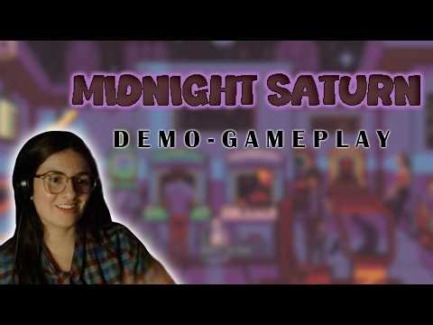 Cyberpunk-esque Sci-Fi Meets Pixel Art Mystery (Demo) Midnight Saturn