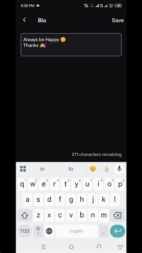 How to Add Bio in Twitch Application