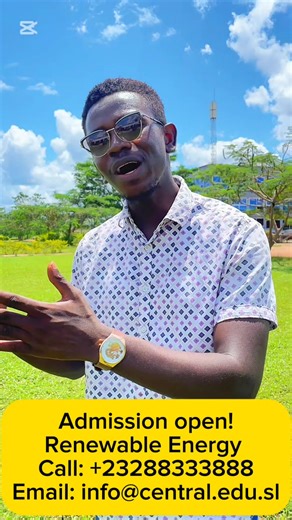 CENTRAL UNIVERSITY SIGNS AGREEMENT WITH ITC’S READY SALONE PROJECT TO TRAIN 200 YOUTHS IN DIGITAL AND GREEN SKILLS Central University has signed an agreement with the READY Salone Project, a national youth-empowerment initiative led by the Government of Sierra Leone and implemented by the International Trade Centre (ITC) in collaboration with the Korea International Cooperation Agency (KOICA). Under this agreement, the University will deliver two six-month diploma-level training programmes throu