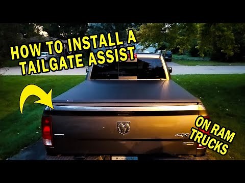 How to Install a Tailgate Assist on a Dodge Ram