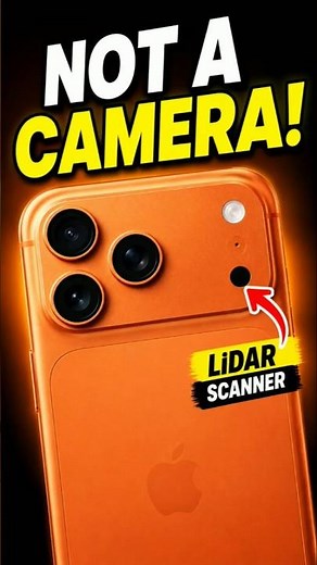 The Secret Sensor Inside Your iPhone Camera 🤯 #shorts