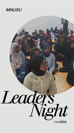 Highlights from MNUSU Leaders Night 2026