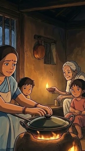 Rainy Night Nostalgia | Ghibli Style 90s Village