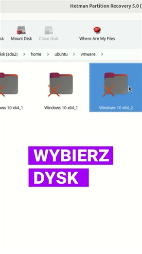 Jak odzyskać dane z maszyny wirtualnej VMware w systemie Linux #shorts #short #shortsvideo