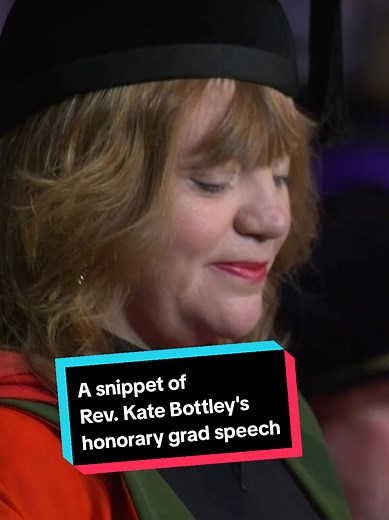 Rev. Kate Bottley's Honorary Graduation Speech Highlights
