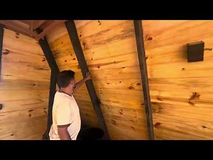 Cabana A-frame madeira