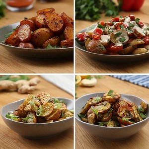 308K views · 3K reactions | Roast your way to Little Potato heaven with these 4 easy recipes. Get even more holiday recipes here https://bit.ly/32cMlMU. | Tasty | Facebook