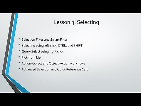 Creo Parametric - Absolute Beginners Lesson 3 Tutorial - Selecting Objects