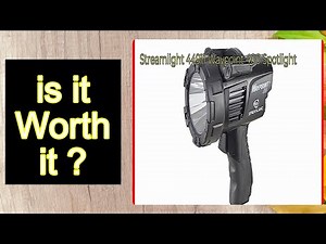 Streamlight 44911 Waypoint 400 Spotlight Features - Important Information